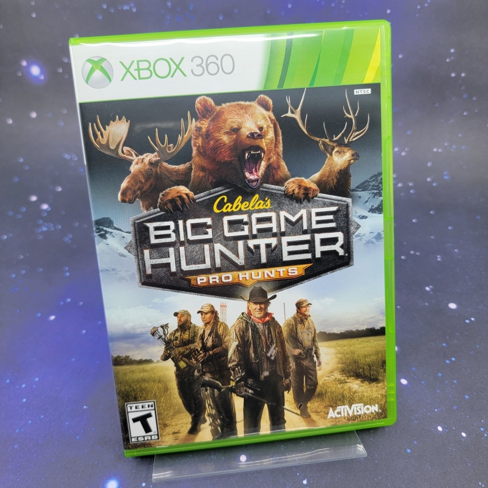 Cabela's Big Game Hunter Pro Hunts (Microsoft Xbox 360) CIB Complete Video Game